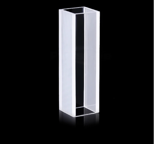 Quartz Küvet 10mm Işık Yollu 3,5ml Hacimli