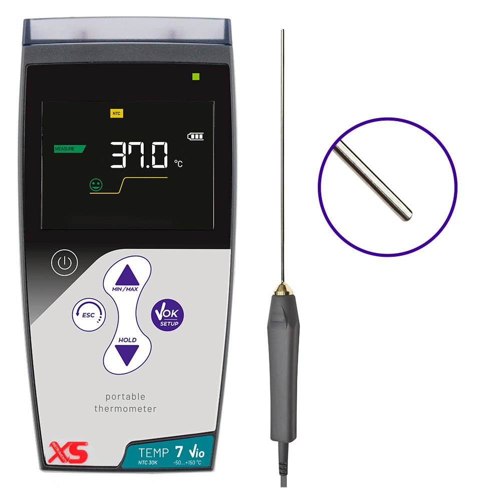XS Instruments TEMP 7 NTC Vio Termometre NT 7L Problu