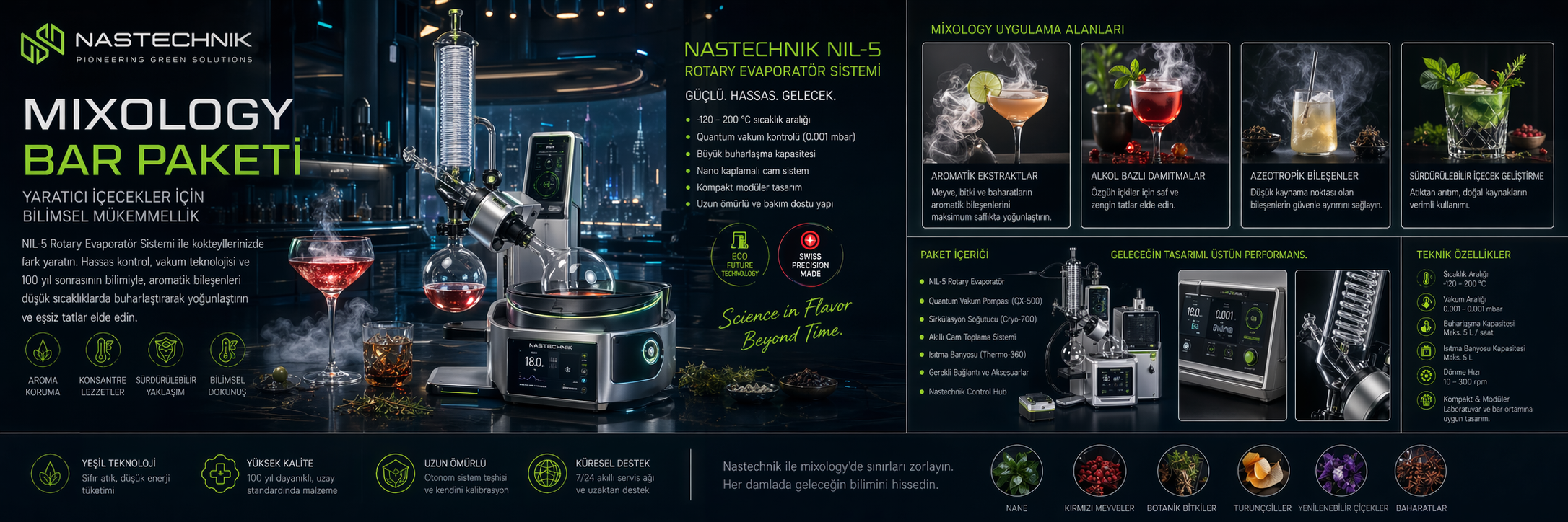 Nastechnik Rotary Evaporator Sistemleri