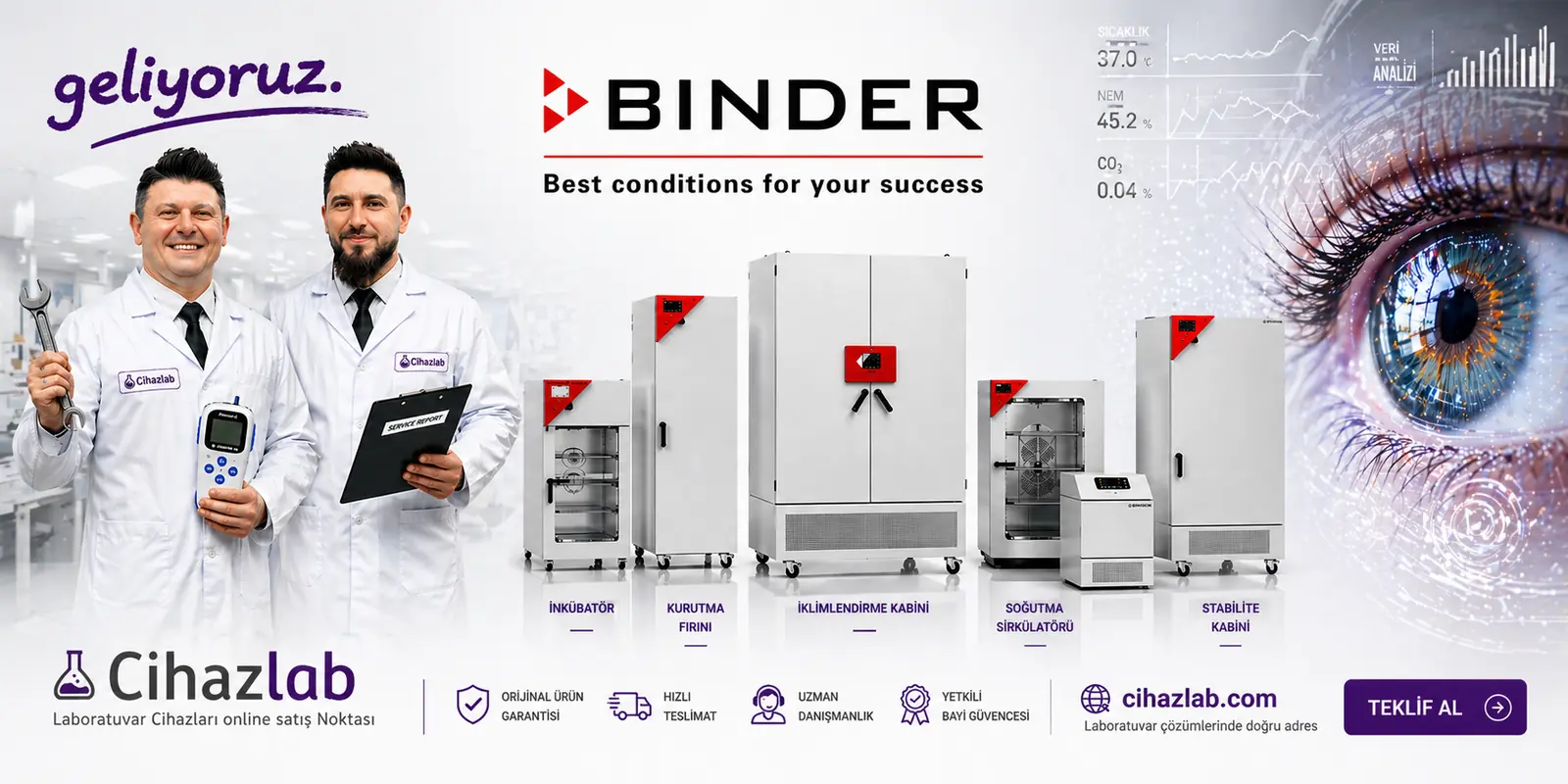 Binder Laboratuvar Cihazları