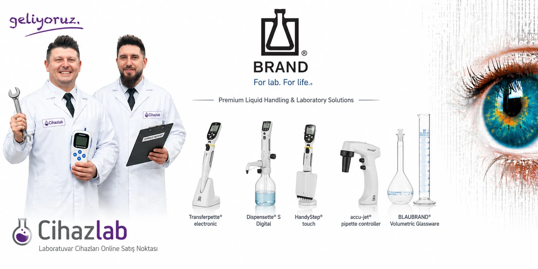 Brand Otomatik Pipetler ve digital Büretler