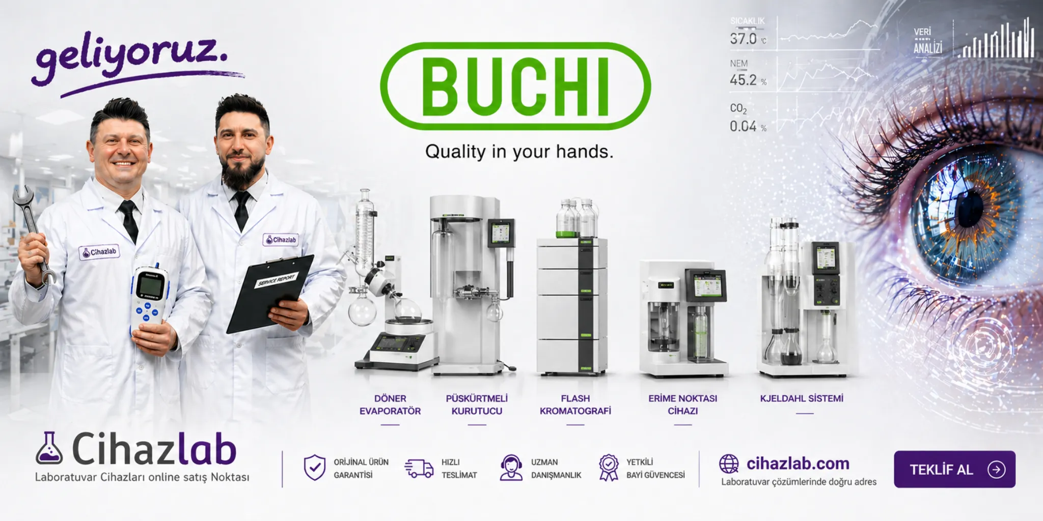Buchi Laboratuvar Cihazları