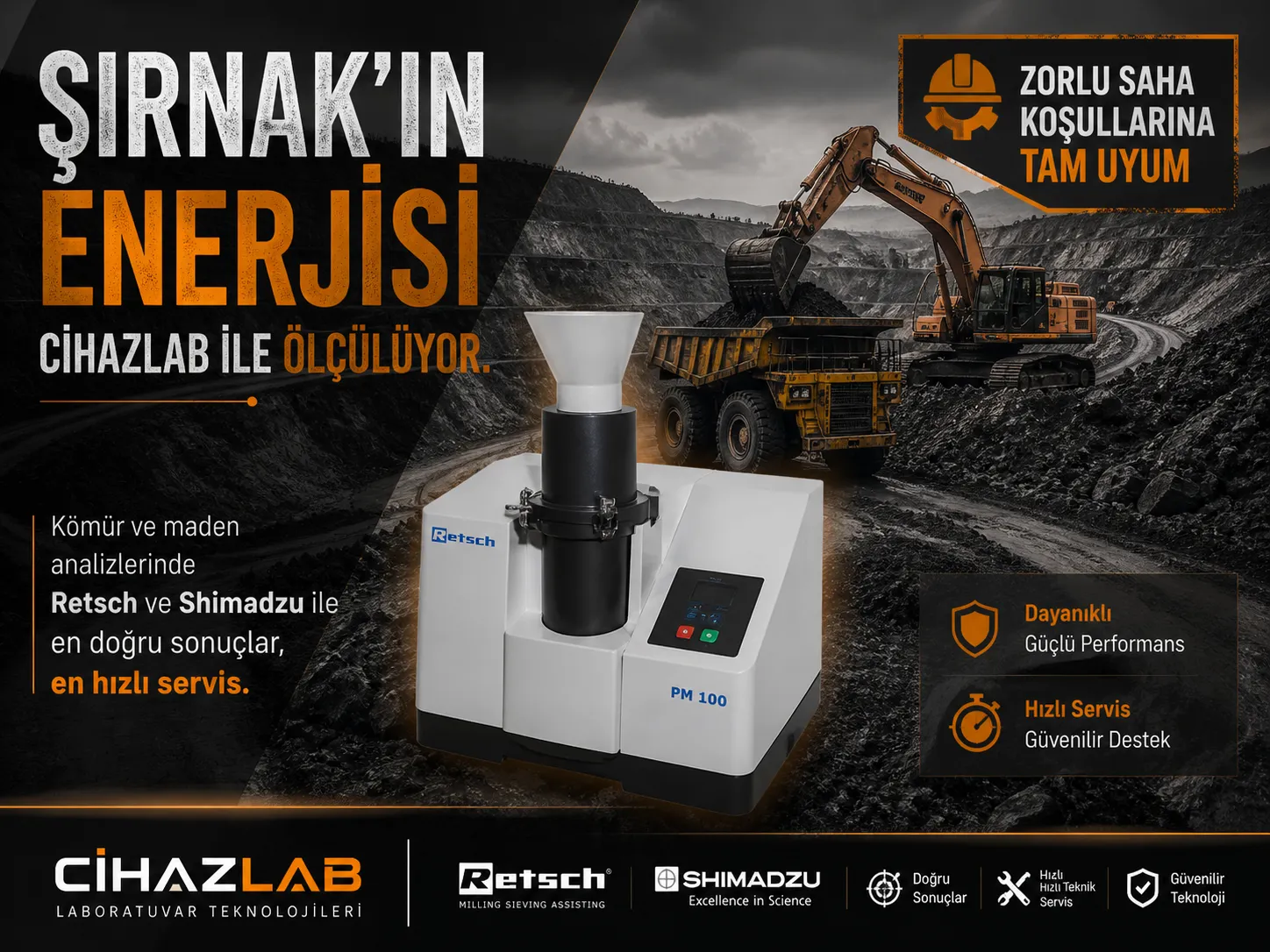 Retsch Değirmenler ve Öğütücüler
