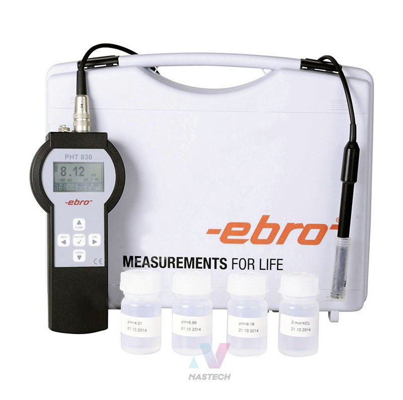 EBRO PHT 830 SET 1 GIDA pH METRESİ Epoksi Elektrot ile