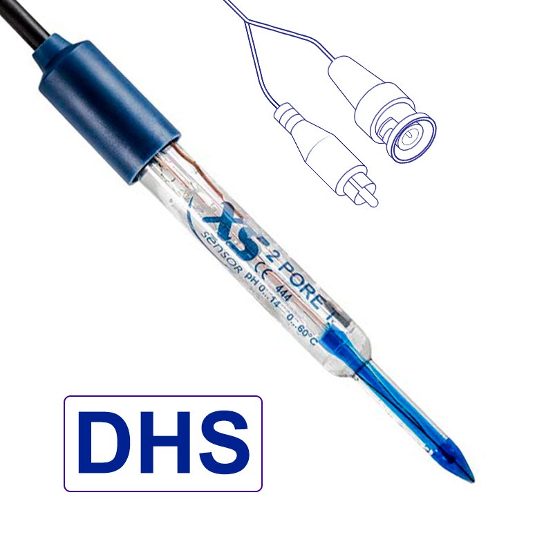 XS Instruments pH Metre Elektrodu 2-Pore T DHS