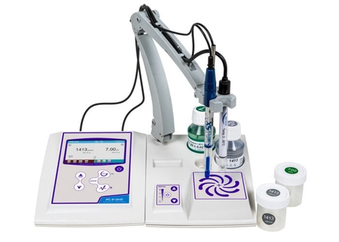 XS Instruments PC8+ DHS Masa Tipi Multiparametre Karıştırıcılı, 2301T İletkenlik, Polimer Elektrot ile