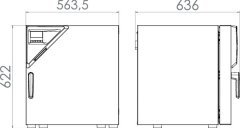 Binder FD 115 Fanlı Etüv 116 Litre