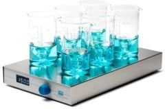 VELP Multistirrer Dijital 6 Manyetik Karıştırıcı