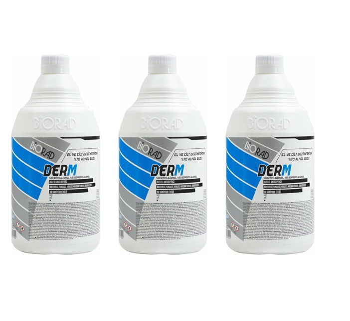 Biorad Derm Alkol Bazlı 3x1 lt El Dezenfektanı