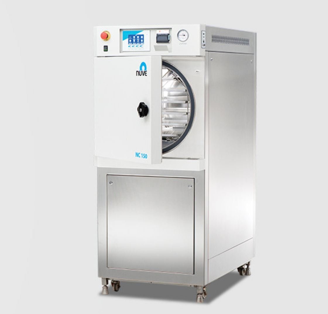 Nüve NC 150D Yatık Tip Buharlı Sterilizatör