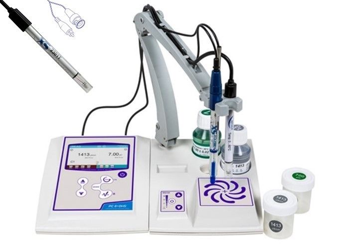 XS Instruments PC 8+ DHS Masaüstü Multiparametre Ölçer + Manyetik Karıştırıcı+ Polimer pH Elektrotu