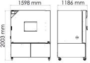 Binder MKT 720 Dinamik İklim Kabini 734 Litre