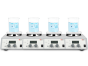 Dlab MS-H340-S4 4lü Digital Isıtıcılı Manyetik Karıştırıcı