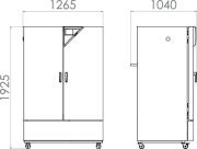 Binder KBF 720 İklimlendirme Kabini 700 Litre