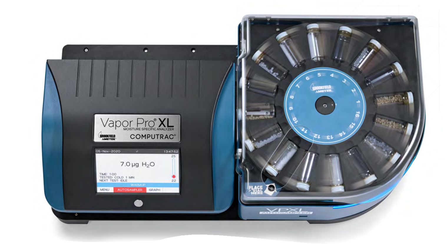 Brookfield Computrac® Vapor Pro® XL Otomatik Örnekleyici
