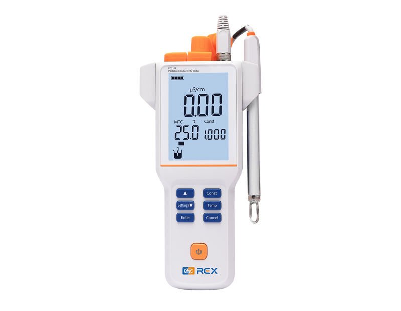 REX EC210E Portatif iletkenlik Ölçer
